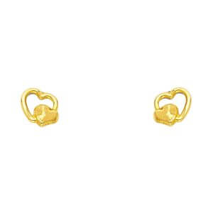 14KY Stud Earrings (ST433)